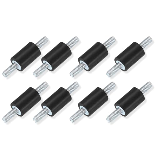ROKZELT 8 Pcs Silent Bloc M4, Silent Bloc Caoutchouc, Supports en Caoutchouc Anti-vibration, M4...