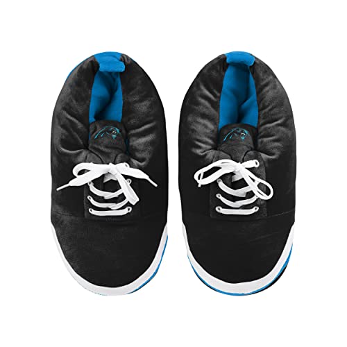 Image of FOCO Mens NFL Team Logo Plush Oversized Sneaker Slippers