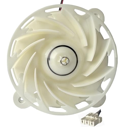 Upgraded DA31-00342A Refrigerator Evaporator Fan Motor (OEM) for Samsung Refrigerator Replaces EAP12590899 4982090 ARES2130RA AP6803165 PS12590899 2-Years Warranty