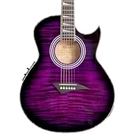 PREMIUM CONSTRUCTION: Veneered spruce top with basswood back and sides, complemented by a mahogany neck for optimal tone and durability. SLIM DESIGN: Lightweight 2.2 kg body with 60-72 mm depth and Florentine cutaway, perfect for comfortable extended...