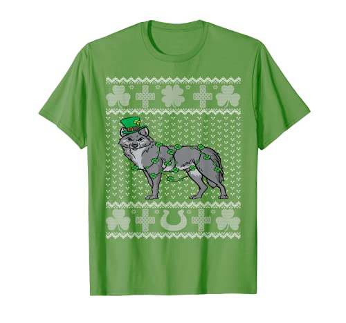 Photo de Loup laid pour la Saint-Patrick T-Shirt