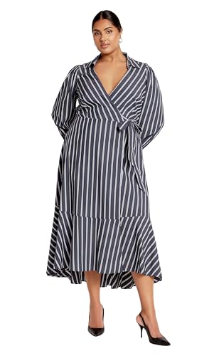 Image of City Chic Women's Dress - Selena Wrap