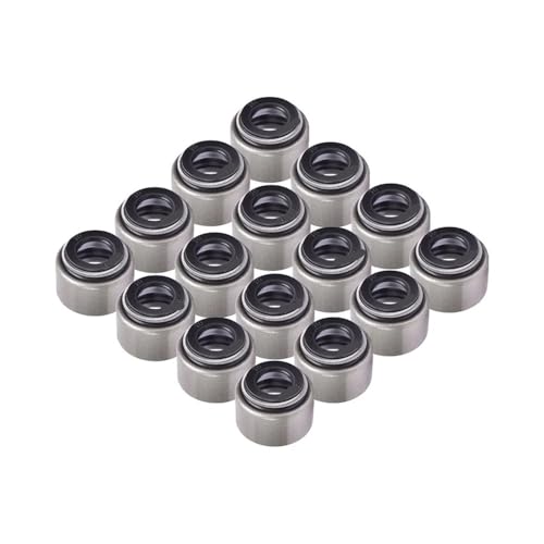 Joint d'étanchéité tige de soupape 6mm moto Yamaha XT225 TTR225 TW225 TW225E 16pcs