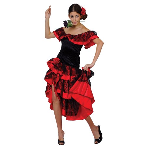 Wicked Costumes Adult Ladies Spanish Senorita Fancy Dress Costume