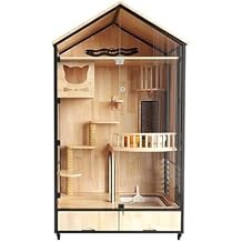 Cat House Cat Villa Wood Home Indoor Cat House Luxury Three-Story Large Cat Nest Cat Cage Cat Cabinet with Toilet Cat Villa