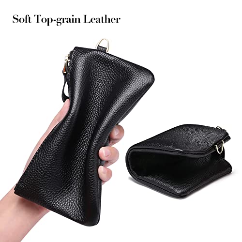 Goiacii GLQ179 Women'S Wristlet Clutch Slim Leather Wallet Rfid Blocking Handbag thumb #4