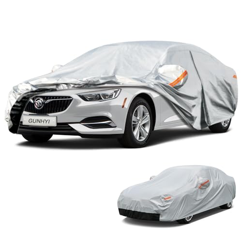Image of GUNHYI 6 Layers Car Cover Custom Fit Buick Regal (2009-2026) Waterproof All Weather, Heavy Duty Outdoor Snow Sun Rain Uv Protection (Ships from US Warehouse, Delivery 3-8 Days)
