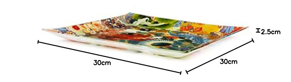 Excelsa Kimono Piatto Vassoio Decorato