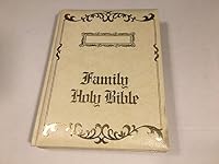 Family Holy Bible-keepsake- Old & New Kjv- Red Letter Reference Edition 1978 B01435CAUA Book Cover