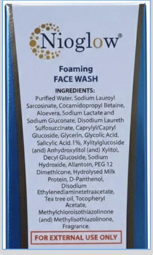 Image of Foaming Face Wash with Salicylic Acid 1% and Tea Tree Oil, 60 ml
