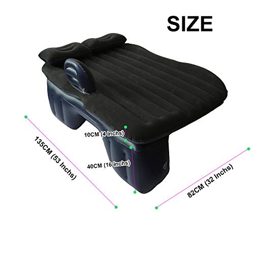 Ogland OG-CTB01001 Car Air Inflation Travel Bed Mattress For Universal Car Back Seat Support Outdoor Camping Mat Cushion thumb #2