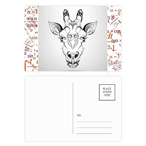 Jeu de cartes postales antilope tibétaine DIYthinker 20pcs
