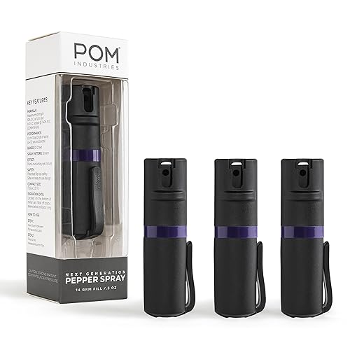 POM Pepper Spray Pocket Clip