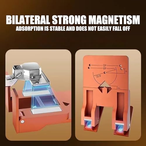 Gabarit de positionnement pliable avec entretoise de perçage - 7