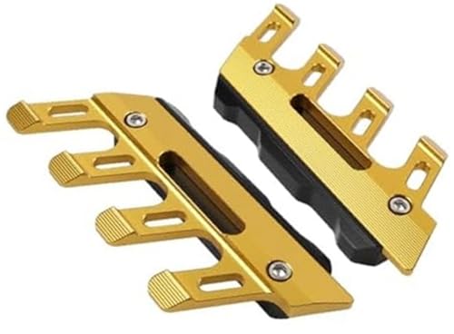 Botte d'amortisseur universelle dorée pour sublimer votre moto lors des sorties urbaines