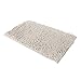 jieGorge - Tappeto da bagno morbido e antiscivolo, assorbente, per la casa, colore: beige immagine