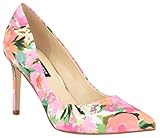 Nine West Women's Ezra2 Pump, Pink Floral 660, 6.5