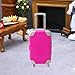 Amagogo Doll Suitcase Toy Fashion Doll Luggage Miniature Can Be Open Doll Travel Luggage DIY Dress Up Doll Toy for 18 Inch Doll Gifts, Dark Pink