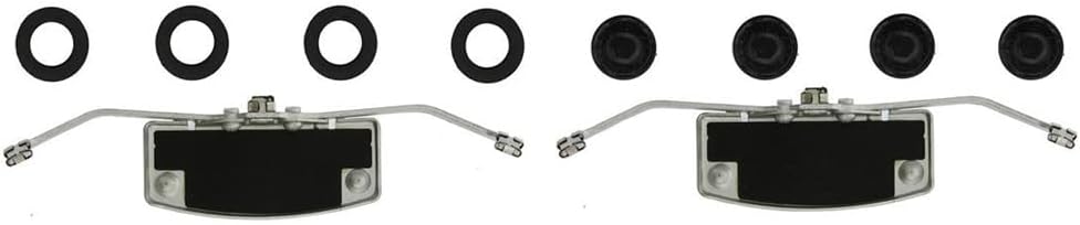 Brake Hardware Kit, 1PC Front Brake Hardware Disc Brake Hardware Kit for Jaguar F-Type 2014-2020 for Jaguar XF 2013-2016 for Jaguar XJ 2013-2018