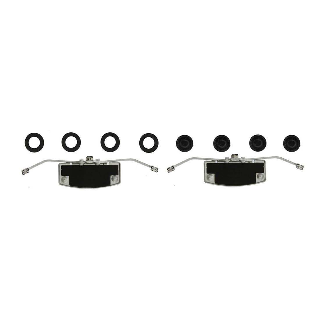 Brake Hardware Kit, 1PC Front Brake Hardware Disc Brake Hardware Kit for Jaguar F-Type 2014-2020 for Jaguar XF 2013-2016 for Jaguar XJ 2013-2018