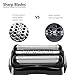 21B Shaver Blades for Braun Series 3 Replacement Head&for Braun s3 Wet and Dry Replacement Head, 21B Foil and Cutter Compatible with Braun Series 3 Electric Razors 300s,310s,3010s,3040s,5409,340s-4