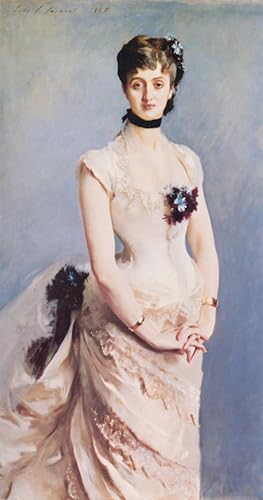 Toile salon Singer Sargent pour habiller un mur vide avec un grand portrait élégant