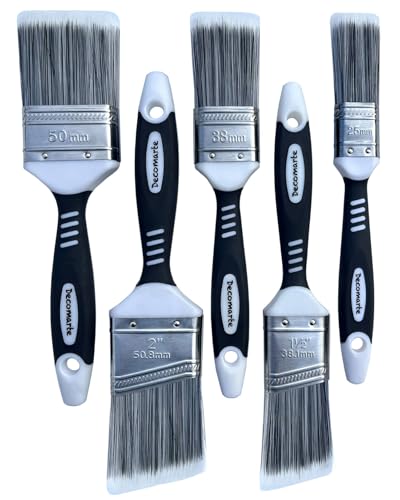 Decomarte 5-Piece Cabinet Paint Brush Set