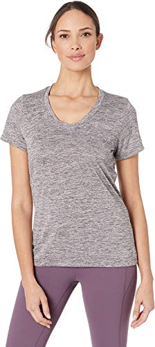 Image of Under Armour Womens Tech V-Neck Twist Short-Sleeve T-Shirt