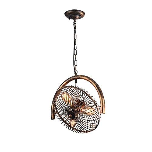Ventilateur de plafond industriel pour rafraîchir et éclairer un grand loft