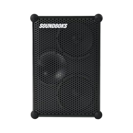 The New SOUNDBOKS - The Loudest Portable Bluetooth Performance Speaker (126 dB, Wireless, Bluetooth 5.0, Swappable Battery, 40Hr Average Playtime) (1BB) (3rd Gen)