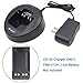 Aimtobest CD-58 Charger Compatible for Yaesu Vertex Radio VX-231 VX-261 VX-351 VX-354 VX-451 VX-454 VX-459 EVX-261 EVX-531 EVX-534 EVX-539 FNB-V130LI FNB-V131LI FNB-V133LI FNB-V134LI