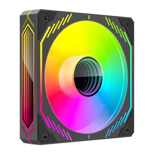 Ventilador de caja 12cm RGB que elimina el calor y ruido de tu PC