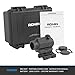 Ronin P10 Red Dot Sight 1X 20mm 2moa Auto-on Low Profile Compact Picatinny Rail with Cowitness Riser , Black