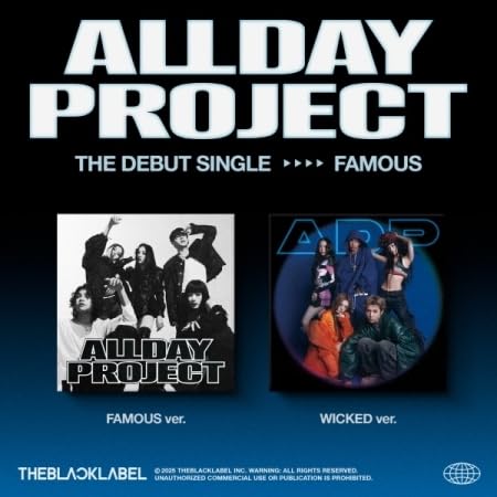 ADP) ALLDAY PROJECT Famous The Debut Single Album 2p Set