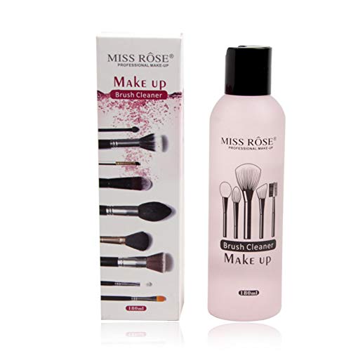 Make-up Pinselreiniger, ROMANTIC BEAR Professionelle Makeup Tools Flüssige Reinigungsflüssigkeit 180 ml Schnelle Reinigung Blush Puff Sponge Cleanser Remover Tool Cover