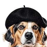 Ce béret en laine offre une excellente chaleur et confort pour l'animal de compagnie par temps froid, efficacement froid pendant les promenades en plein air et assure une protection pour les chiens et les chats