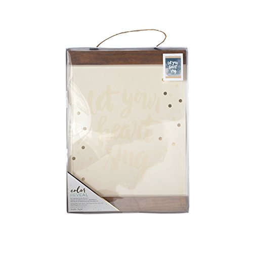 Crate Paper Let Your Heart Sing Color Reveal Panel