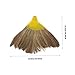 FOMIYES 3pcs Household Broom Replacement Broom Floor Sweeper Kitchen Supplies Plastic Supplementary Header Natural Iron Cleaner Replacement Head Floor Broom Replacement