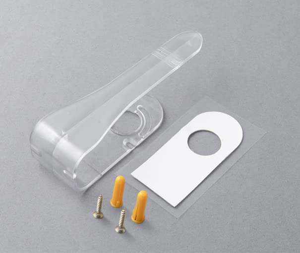 Louvretie Large Vertical Blind Tiebacks x2 Clear