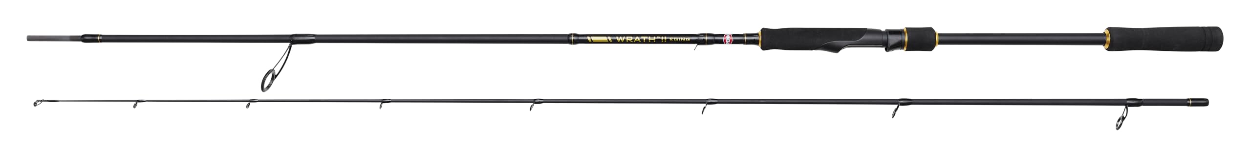 PENN Wrath II Eging Rod, Caña de Pescar, Cañas de Spinning, Pesca en el mar, Gran relación Calidad-Precio Caña diseñada para la Pesca Egi de bajura, Calamar, Unisex, Surtido, 2.44m, 2.5-4g