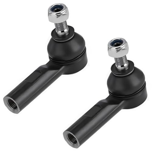 Image of Detroit Axle - 8pc Front End Kit for 2006-2013 Suzuki Grand Vitara, 2 Lower Control Arms with Ball Joints 2 Sway Bars 4 Inner Outer Tie Rods 2007 2008 2009 2010 2011 2012 Suspension Replacement