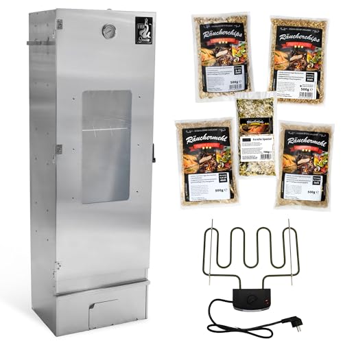 Eversmoke Räucherofen Excellent II Large– Edelstahl Räucher...