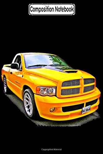 Composition Notebook: Rumble bee ram truck Journal/Notebook Blank Lined Ruled 6x9 100 Pages