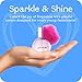 SCENTED THINGS Showgirl Perfume Set for Teen Girls, Kids Body Spray for Girls 10-12 & Teens, Body Mist for Teenage Girl, Fashion Collection 3 Perfumes with Puff Balls