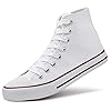 ZGR Men’s High Top Canvas Sneakers Lace Up Classic Casual Walking Shoes