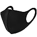 Price comparison product image Reusable Unisex Face Mask Protection Washable Facial Skin Mouth Nose Shield Breathable (Black)