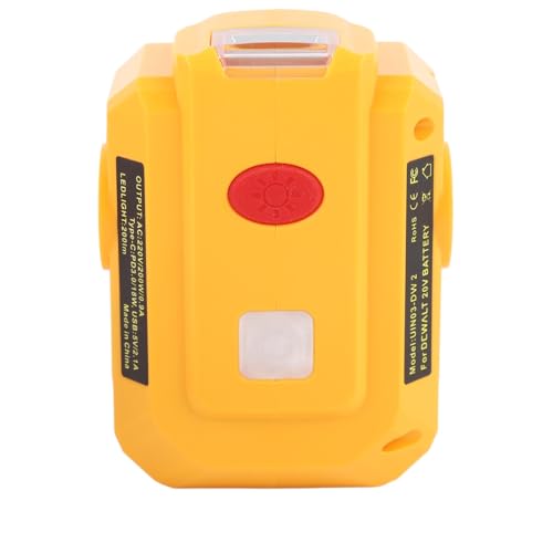Convertisseur de puissance 18V sortie 200W station de charge secours avec éclairage LED - 2