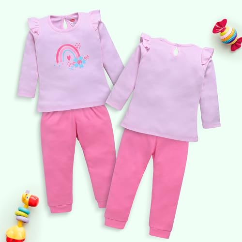 Image of LuvLap Baby-Girls F /S Girls Top & Pyjama Set