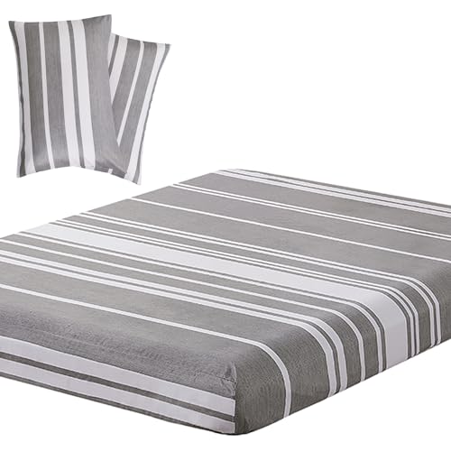 Vaulia BS252024 Soft Microfiber Deep Pocket Fitted Sheet Set cover