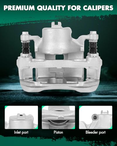 Image of SCITOO Front Right Passenger Brake Caliper with Bracket 19B3309 | Fit For Nissan For Altima 2007-2010, For Sentra 2007-2010, Direct-fit